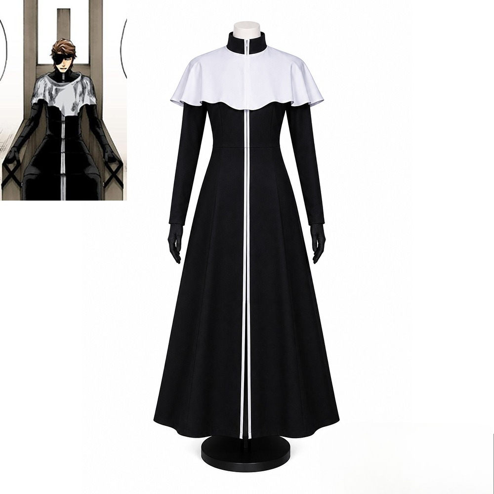 Black Face Mask Pack - Costume Cosplay Aizen Sousuke, Set con