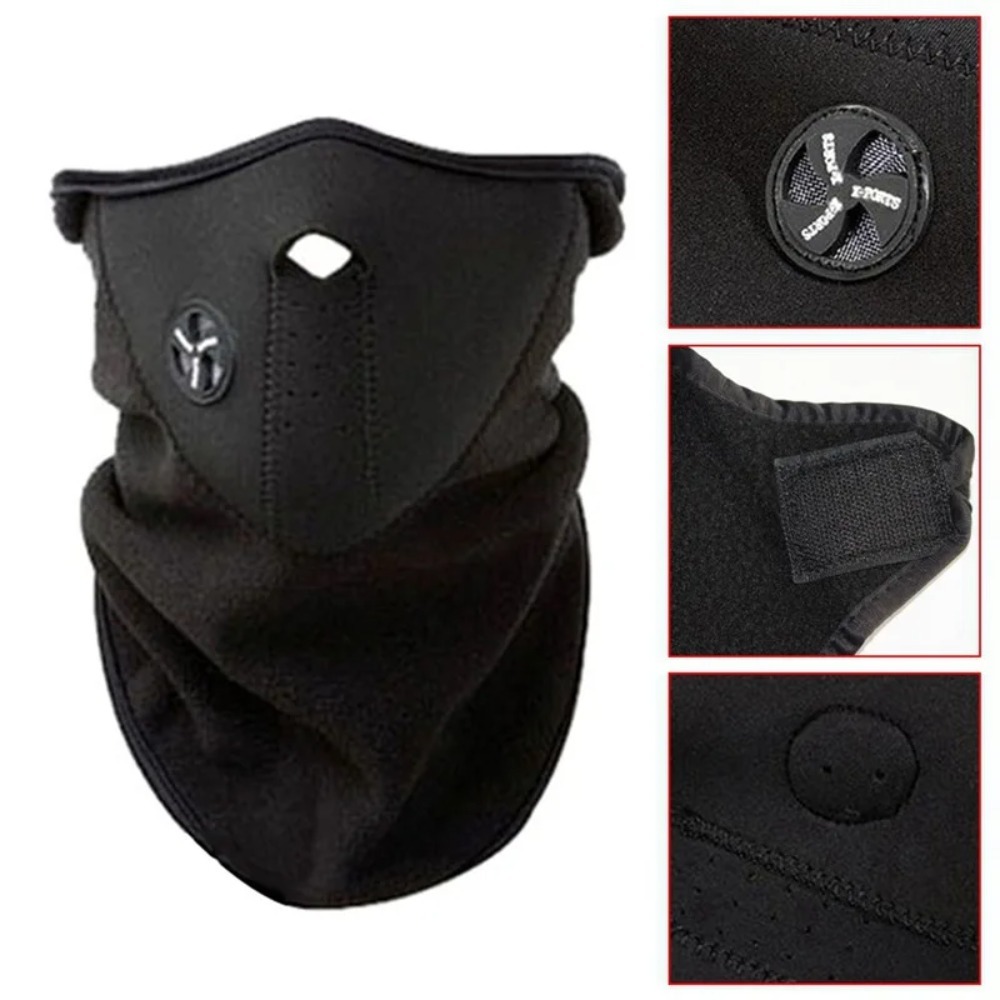 Respirator Half Face - Maschera Invernale da Ciclismo 2026, Calda,