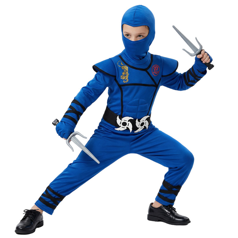 Costume da ninja nero e blu pe - Black Face Mask Pack recensione e prezzo
