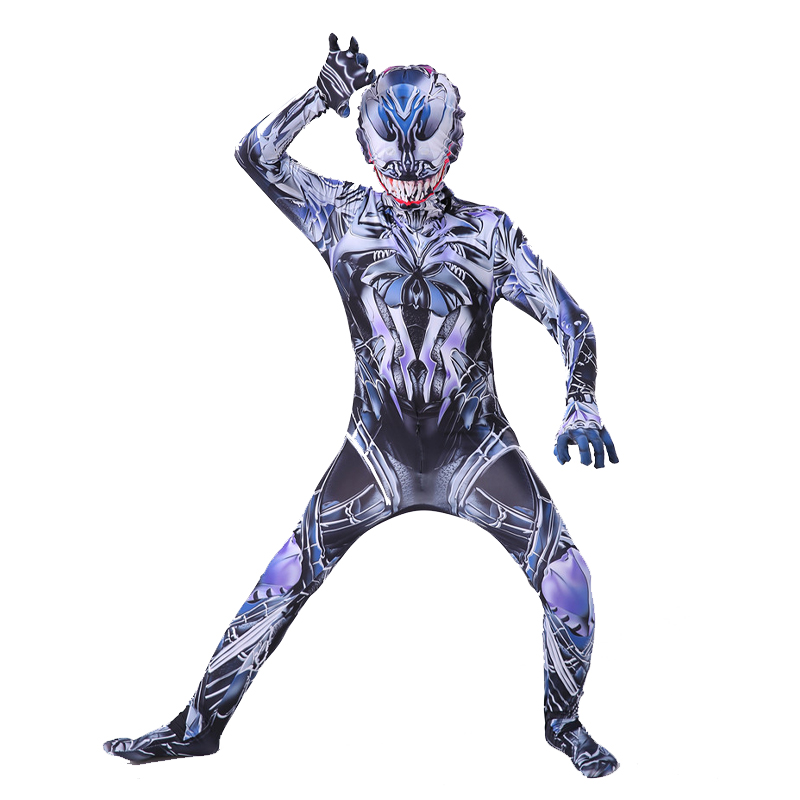 Costume Cosplay Venom Nero e V - Black Face Mask Pack recensione e prezzo