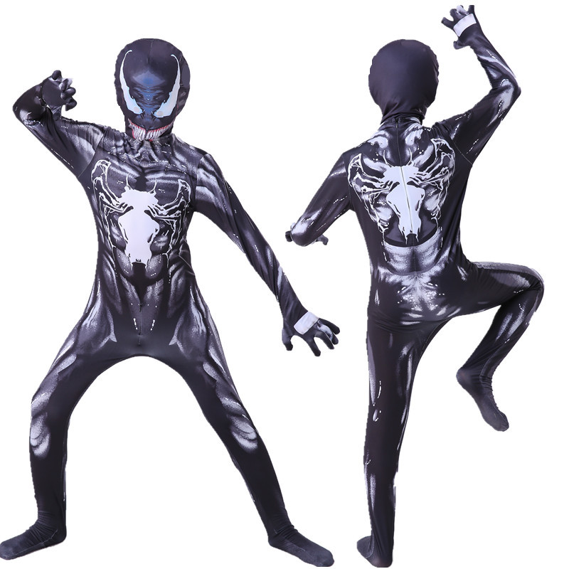 Costume Cosplay Venom Nero e V - Black Face Mask Pack recensione e prezzo