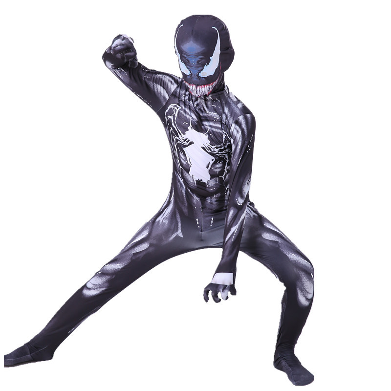 Costume Cosplay Venom Nero e V - Black Face Mask Pack recensione e prezzo