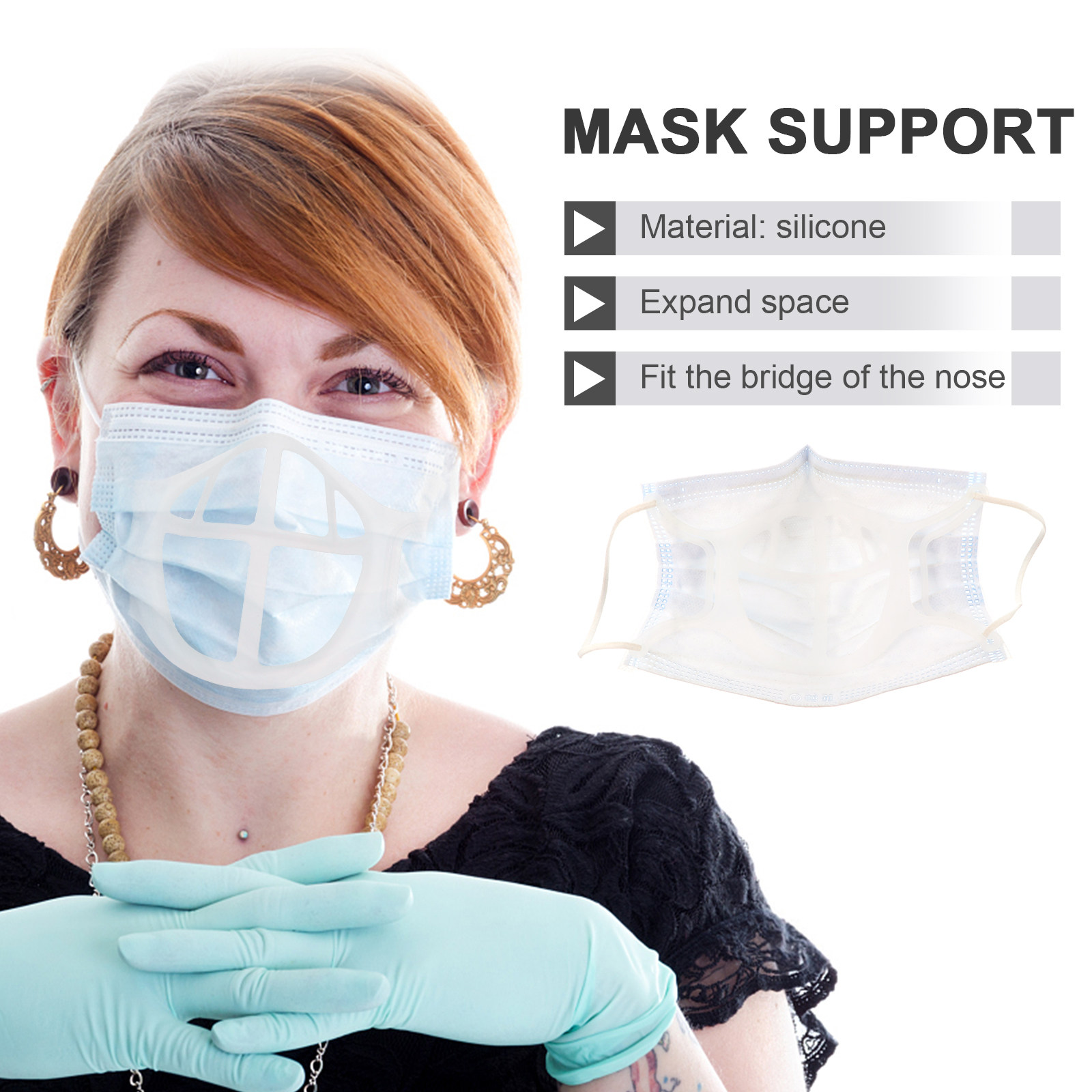 5 pezzi di supporti per masche - Silicone Mask Bracket recensione e prezzo