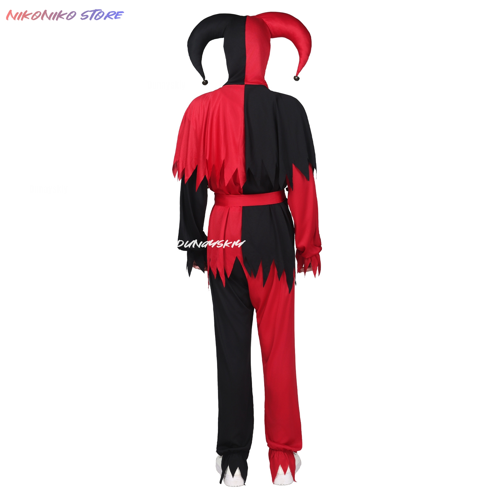 Costume da Giullare Rosso e Ne - Black Face Mask Pack recensione e prezzo