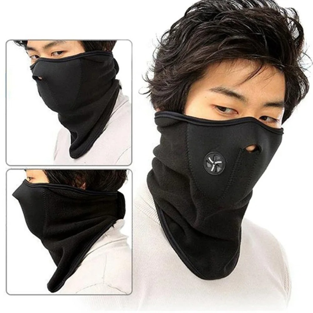 Maschera Invernale da Ciclismo - Respirator Half Face recensione e prezzo